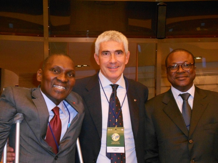 Mission du RDR en Italie : le ministre Joël N’Guessan a participé à la rencontre des leaders de partis de l`international démocrate centriste